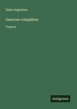 Oeuvres complétes