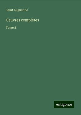 Oeuvres complétes