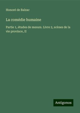 La comédie humaine