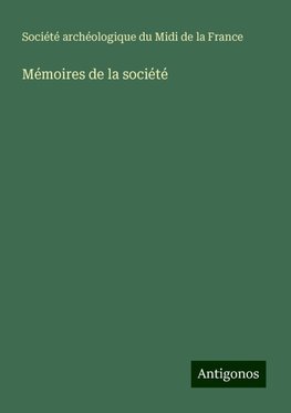 Mémoires de la société