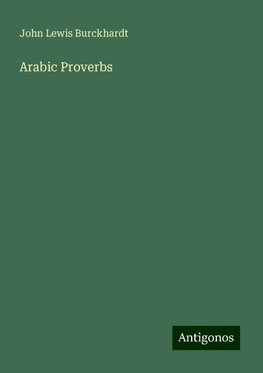 Arabic Proverbs