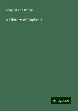 A History of England