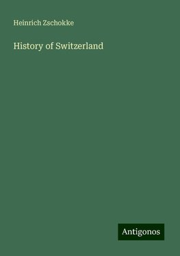 History of Switzerland