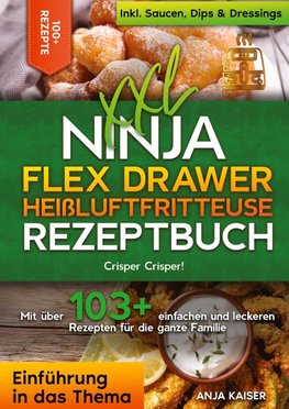 XXL Ninja Flex Drawer Heißluftfritteuse Rezeptbuch