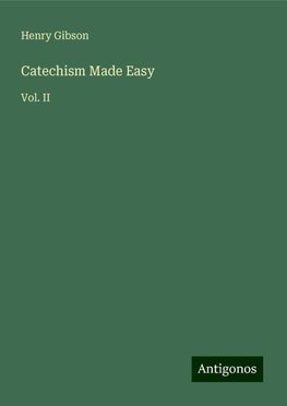 Catechism Made Easy