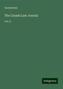 The Canada Law Journal