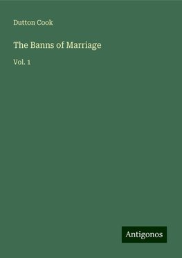 The Banns of Marriage