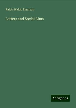 Letters and Social Aims