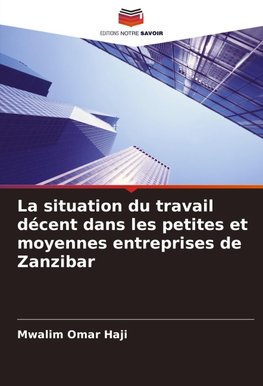 La situation du travail décent dans les petites et moyennes entreprises de Zanzibar