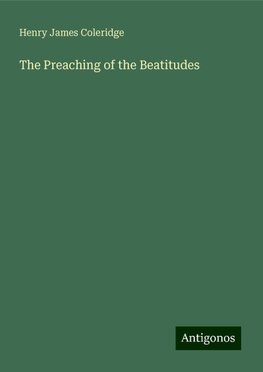 The Preaching of the Beatitudes