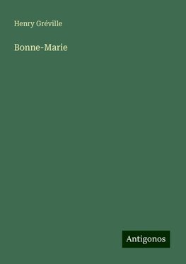 Bonne-Marie