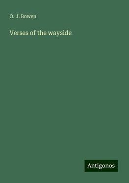 Verses of the wayside