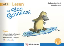 Lesen mit Rico Schnabel, Heft 9: Texte - silbierte Ausgabe