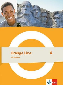 Orange Line 4. Schulbuch mit Medien (fester Einband) Klasse 8