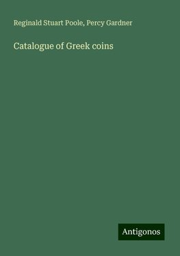 Catalogue of Greek coins