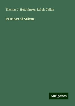 Patriots of Salem.