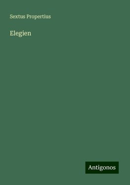 Elegien