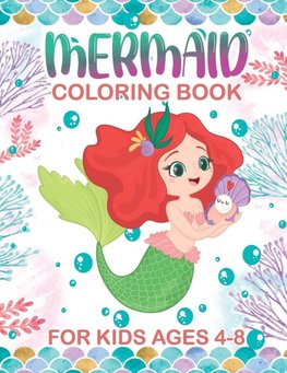 Mermaid Coloring Book for Kids