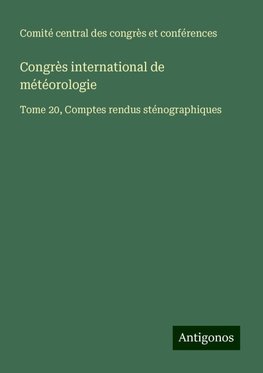 Congrès international de météorologie