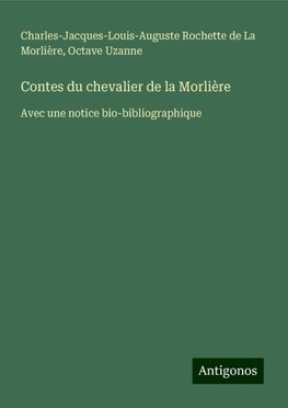 Contes du chevalier de la Morlière