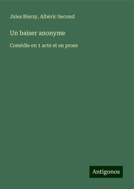 Un baiser anonyme