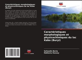 Caractéristiques morphologiques et physicochimiques du lac Kabo (Buryi)