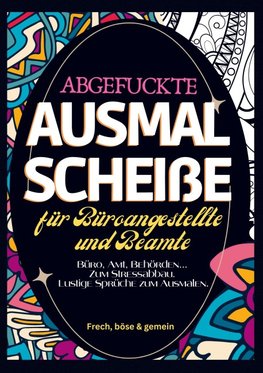 Fluch Malbuch Büro A4