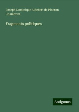 Fragments politiques