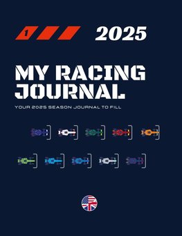 My Racing Journal 2025: Your 2025 season journal to fill