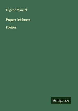 Pages intimes