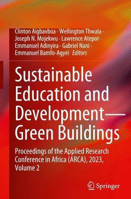 Sustainable Education and Development¿Green Buildings