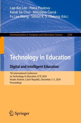 Technology in Education. Digital and Intelligent Education