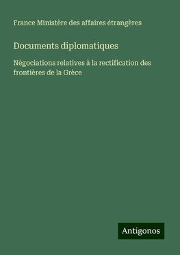 Documents diplomatiques