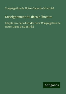 Enseignement du dessin linéaire