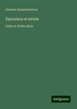 Épicuriens et lettrés