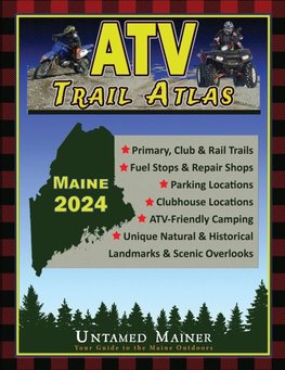 2024 Maine ATV Trail Map Atlas