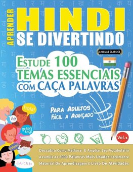 APRENDER HINDI SE DIVERTINDO! - PARA ADULTOS