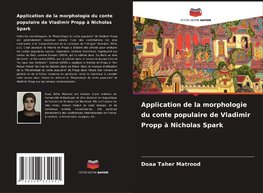 Application de la morphologie du conte populaire de Vladimir Propp à Nicholas Spark