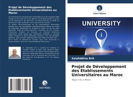 Projet de Développement des Etablissements Universitaires au Maroc