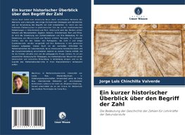 Ein kurzer historischer Überblick über den Begriff der Zahl