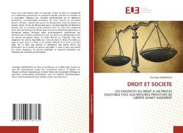 DROIT ET SOCIETE