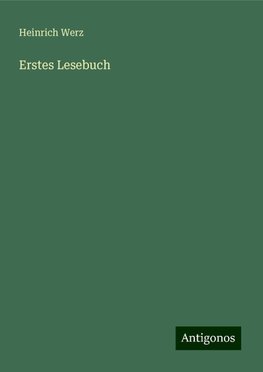 Erstes Lesebuch