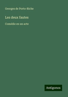 Les deux fautes