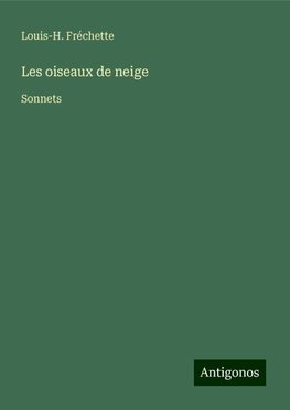 Les oiseaux de neige