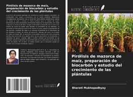 Pirólisis de mazorca de maíz, preparación de biocarbón y estudio del crecimiento de las plántulas