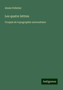 Les quatre lettres