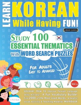 LEARN KOREAN WHILE HAVING FUN! - FOR ADULTS