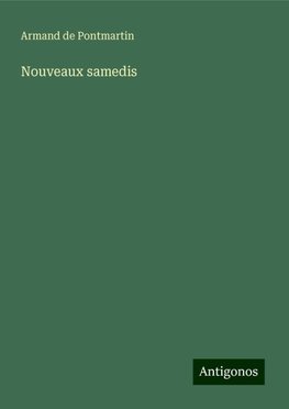 Nouveaux samedis