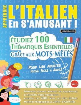 APPRENDRE L'ITALIEN EN S'AMUSANT - POUR LES ADULTES