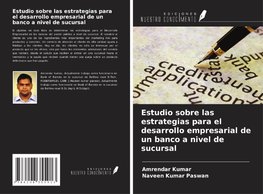 Estudio sobre las estrategias para el desarrollo empresarial de un banco a nivel de sucursal